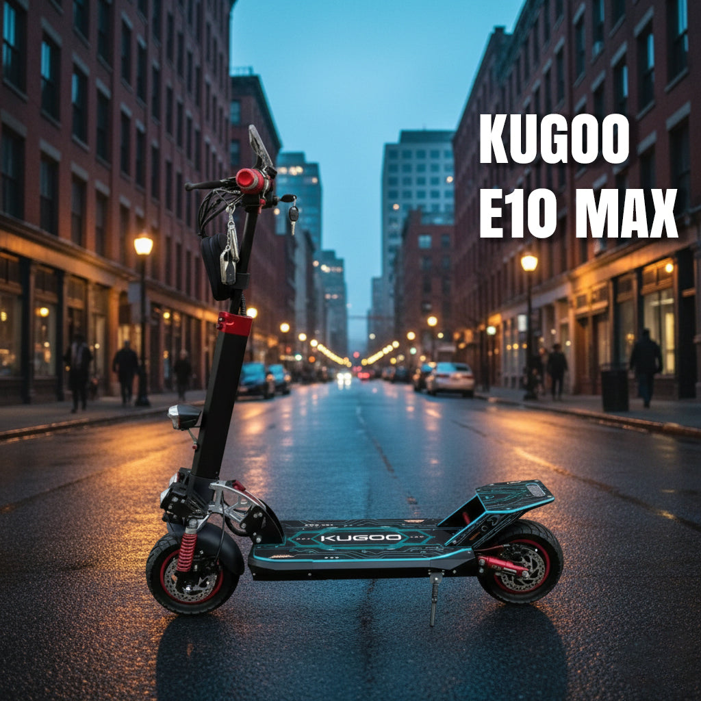 KUGOO E10 MAX Electric Scooter 48V 15Ah 2000W