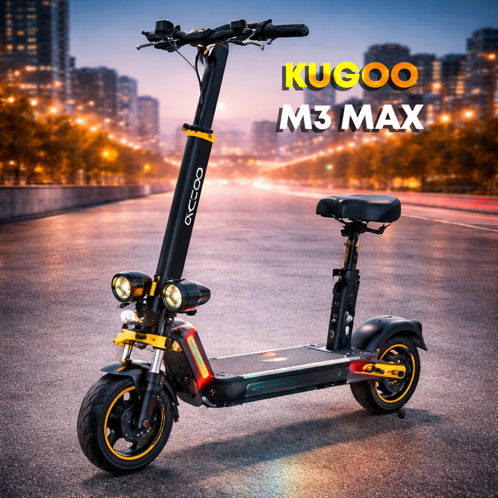 Kugoo M3 Max Electric Scooter – High-Power, Long-Range Urban Mobility