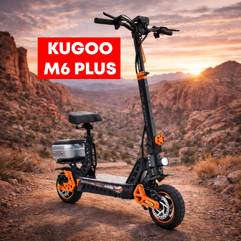 Kugoo M6 Plus Electric Scooter 48V 18.2Ah 2000W 50Km range